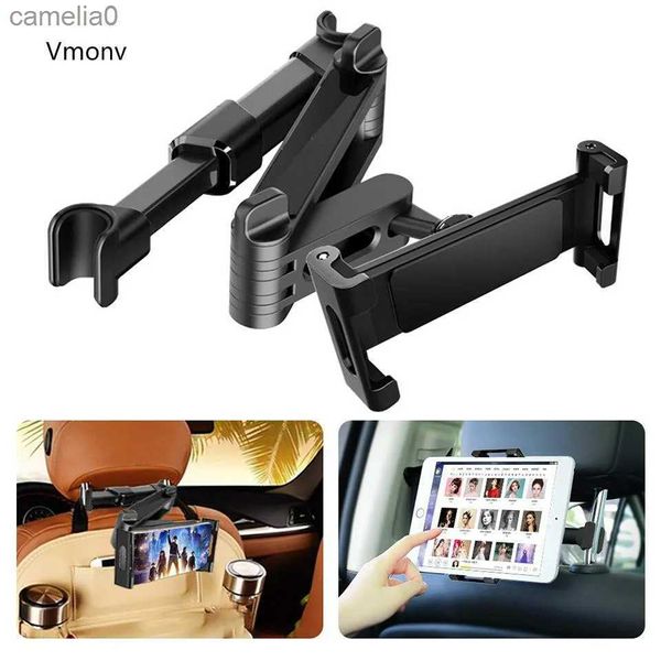 Планшетный ПК с гибким 360 градусов вращается для iPad Car Pillow Doster Holder Dablet Pablet Stand Back Sead Crackte 4-11 Inchl231225