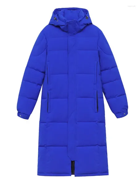 Trench da donna Cappotto invernale Prezzo basso in vendita Giacca di cotone 2023 Fashion coreana Lunga sciolta di calore spesso parchi con cappuccio