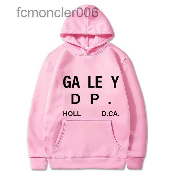 Galeriler Departman Tasarımcı Hoodie Depts Erkek Sweatshirts Mektup Baskı Lüks Uzun Slevees Pamuklar Üstler Sıradan Hoody ABD Boyutu S-3XL VI19