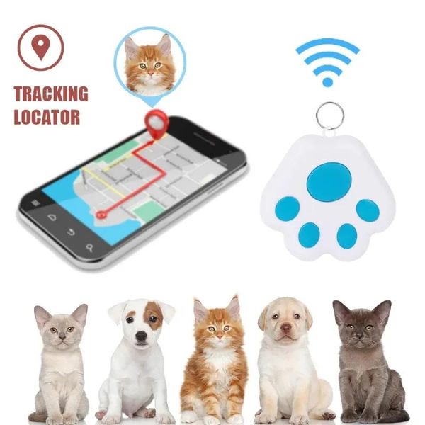 Leinen Hundeklaue Mini-GPS-Tracker für Heimtierbedarf Katze Kinder ältere Menschen AntiLost Device Locator Tracer Hundehalsbänder Schlüsselverfolgung B