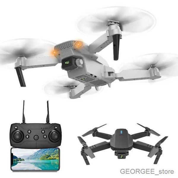 Drones Drone Profissional E88 4K Câmera de ângulo largo HD WiFi FPV Hold Hold Dobrable RC Quadrotor Helicóptero Free Toys Free Children's Children