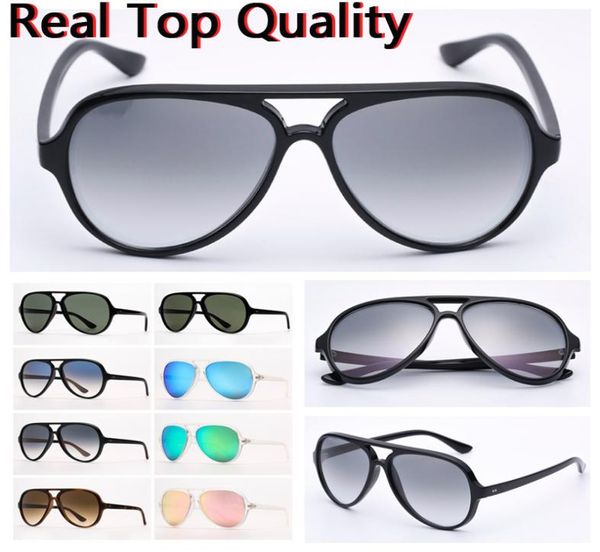 women sunglasses Mens fashion sunglasses cat 5000 sun glasses nylon frame g15 lenses cat design with leather case and retailing p5059732