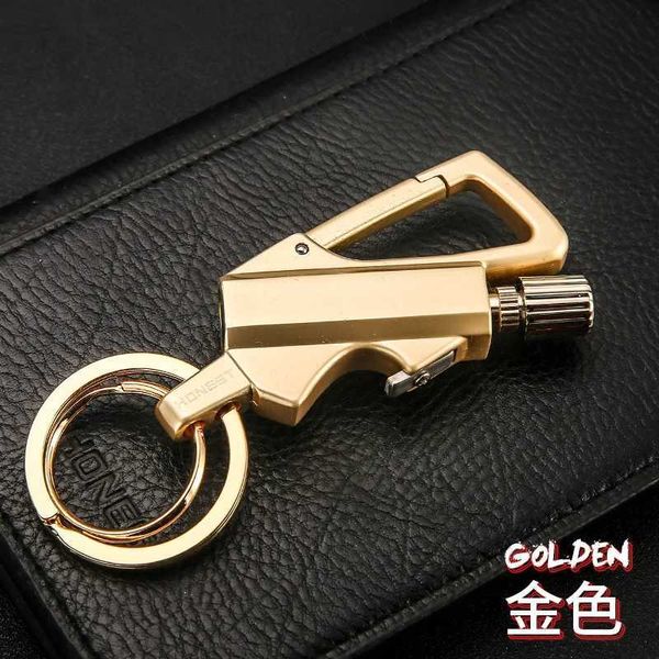 New Honey Metal Keychain Wilderness Survival Survival Lulling usa il dono di dono per uomini più leggeri di cherosene Gadget