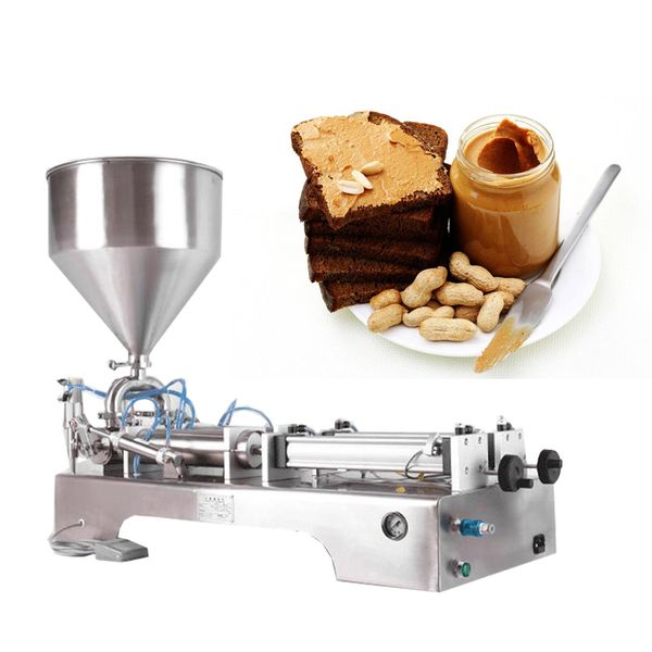 Bespacker Macchina di rifornimento semiautomatica per pasta liquida per caffè yogurt ketchup vendita calda con riscaldatore e agitatore