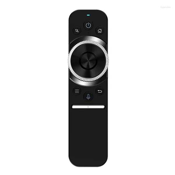 Controladores remotos W1S Air Mouse 2.4G Controle de voz sem fio IR Aprendizagem Giroscópio para Android Window Linux OS TV Box PC laptop