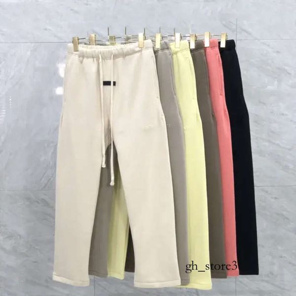 Essentialls kapüşonlu pantolon örgü moda polar rahat eşofman elbise erkekler joggers pantolon tasarımcı pant eser sport esansiyel sweatshirts 24