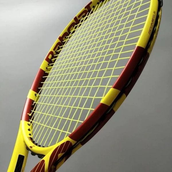 Racchetta da tennis Nadal Tennis francese Dieci corone commemorative PA Racchetta da tennis professionale Nadal All Carbon 300g Principiante 231225