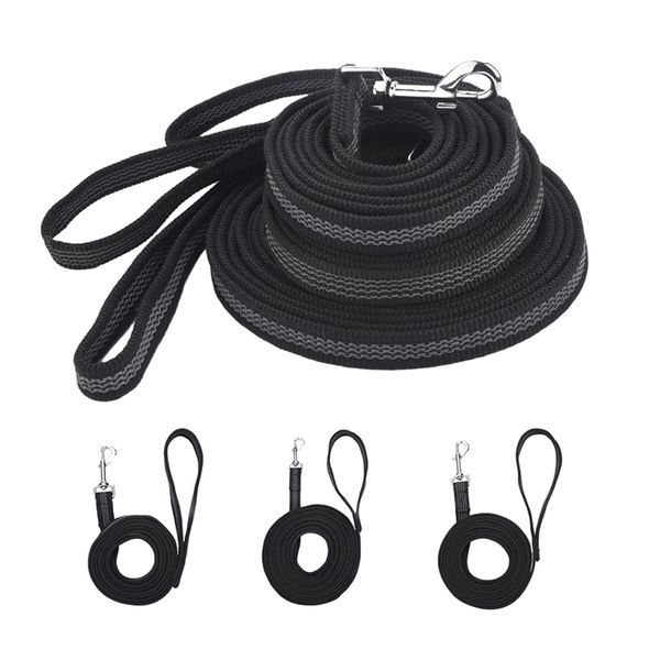 Guinzaglio per cani di taglia media e grande in gomma e nylon antiscivolo Forniture per addestramento per catene per cani di grandi dimensioni con design portatile Corda per trazione per animali domestici 231221