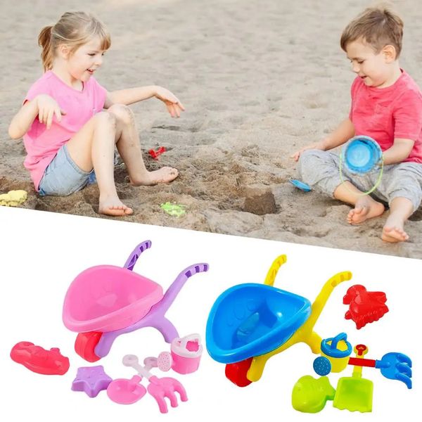 Brinquedo de banho de bebê 1 conjunto excelente ancinho chaleira acessórios infantil conjunto de brinquedos de praia bebê sandboxes meninos meninas presente 231225