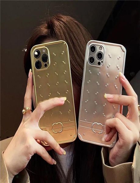 Дизайнерские телефоны для iPhone Luxuryys iPhone 13 Мобильный телефон Case Ultra Lofa Protector Electuction Colletrated Antycollis6293942