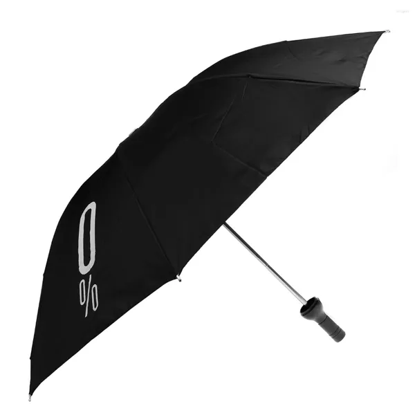 Regenschirme kreativer Flaschenform faltbarer Regenschirm Anti-UV-Sonnenregenhandbuch (schwarz)