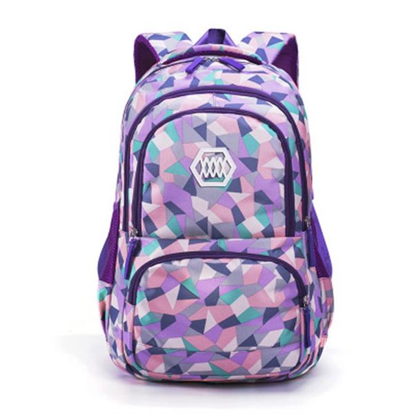 Çok renkli baskılı popüler moda çocukları okul çantaları çocuklar için backpack çocuklar için okul çantası y200609203b