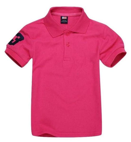 Детская футболка дизайнер Polo Baby Boy Girls Рубашки вышиваемая одежда для лошадей детская рубашка Polos314Z312N5834176