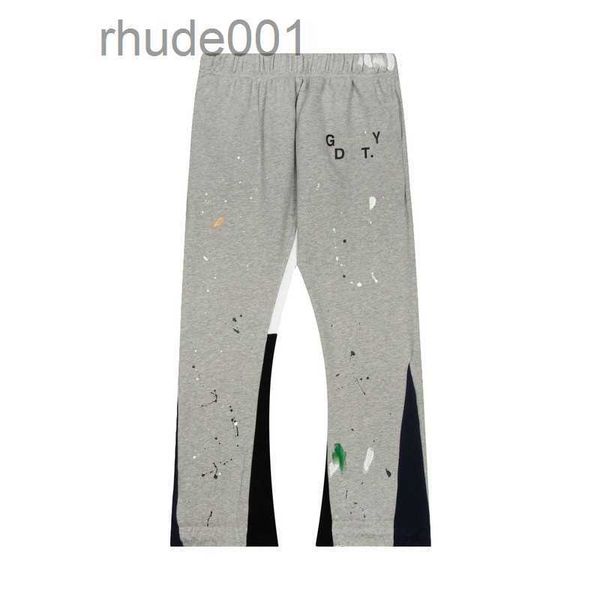 Hot Sale Mens Jeans Pants Fashion Classics Gallerie di Depts Sweat Speckled Letter Stampa maschi