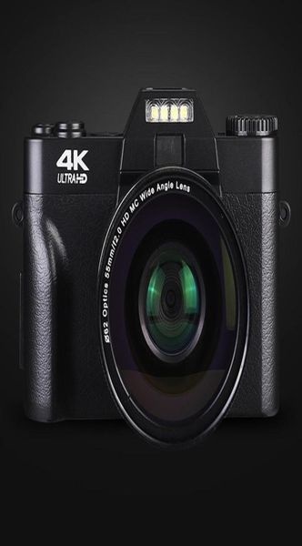 4K HD Digitalkameras HalfdSLR Professional mit 16 -facher Weitwinkelobjektivmakro mit WiFi Timelapse Shooting8265294