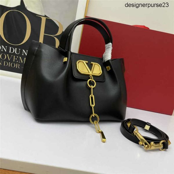 Bolsa de desenhista Valen Bolsas Incrustadas Bolsa Artesanal Novo Designer Bolsas Valantino 2023 Bolsa Primavera Verão para Mulher Tecido Mulheres Versátil Moda Tote Casual O Z 7FSP