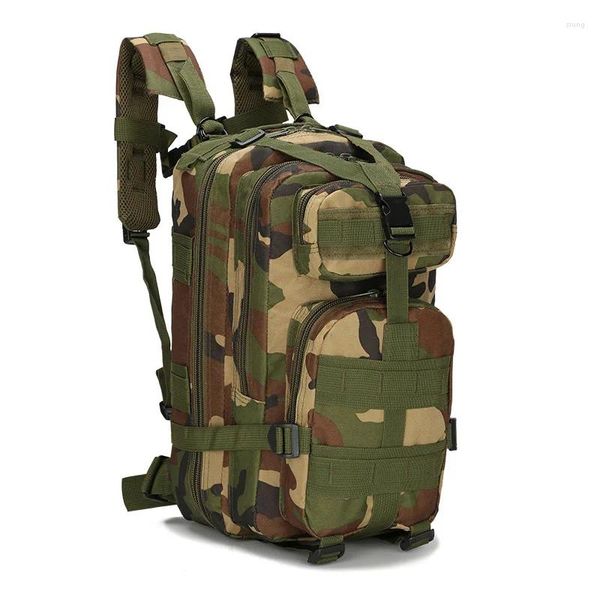 Zaino tattico dell'esercito urbano sacca per esterni sport arrampicati indietro 30l oxford impermeabile mimetico stile militare escursionismo 3p 2023