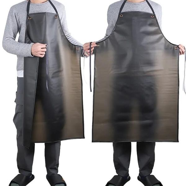 Schürzen, Schürzen, PVC, wasserdicht, ölbeständig, weiches Leder, Küche, Wasser, Metzgerei, Lebensmittel, Kantine, Kochen, Chef, Friseur, 220919