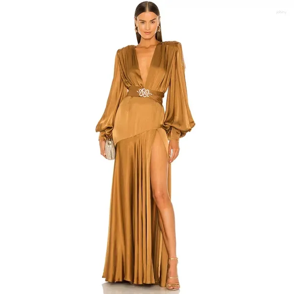 Lässige Kleider Mode sexy elegante Maxi Frauen Kleid Vestidos Para Mujer Robe Longue Femme Abendparty Abschlussball formeller Anlass in