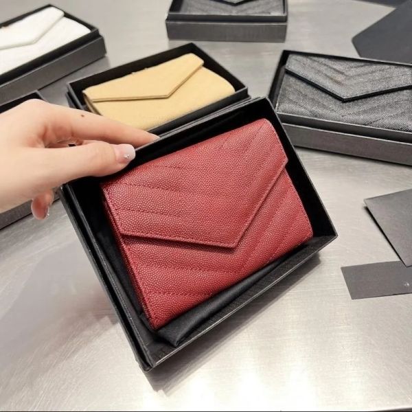 Sıcak tasarımcı cüzdan kadın çanta kart tutucu çantası manyetik kadın kanat kanat parası çanta anahtar torbası küçük lüks cüzdan zippy cüzdan sevimli çantalar