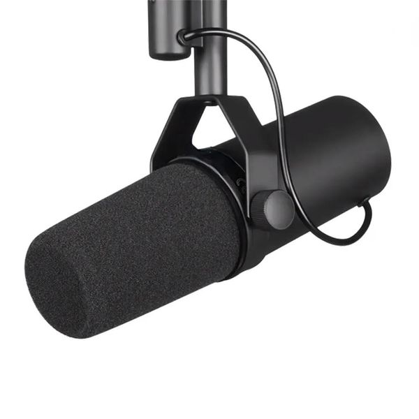 Mikrofone Professionelles dynamisches Mikrofon mit Nierencharakteristik, Studiomikrofon mit wählbarem Frequenzgang sm7b für Live-Gesangsaufnahmen