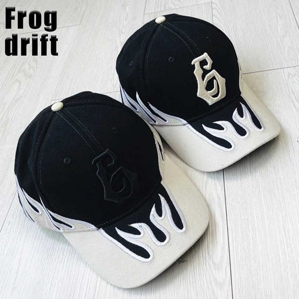 Ball Caps Frog Drift New Fashion Kanye West Ye Donda Streetwear Fashion Racbaseball Accessori Cap Hat J231223