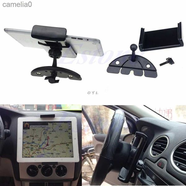 ПК ПК с новейшим автомобильным автод CD Mount Mount PC PC Cradle Stand для Pad 2 3 4 5 воздух для Galaxy TABL231225