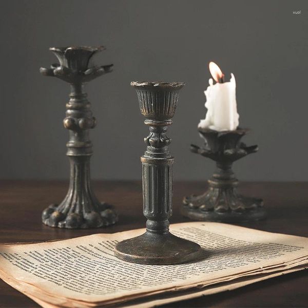 Candele in stile Nordic Candele antiche VASSE BLACO CENTRO SOGGIORI CANDLESTICH Piedistal Design Donacole Design di bougeoir