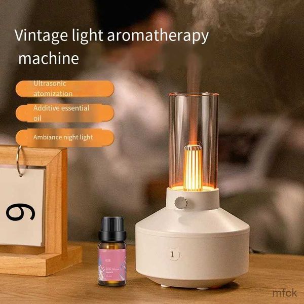 Luftbefeuchter LED Tragbarer Aromatherapie-Diffusor für ätherische Öle Elektrischer USB-Aromatherapie-Diffusor Mini-Schlafzimmer-Ultraschall-Luftbefeuchter