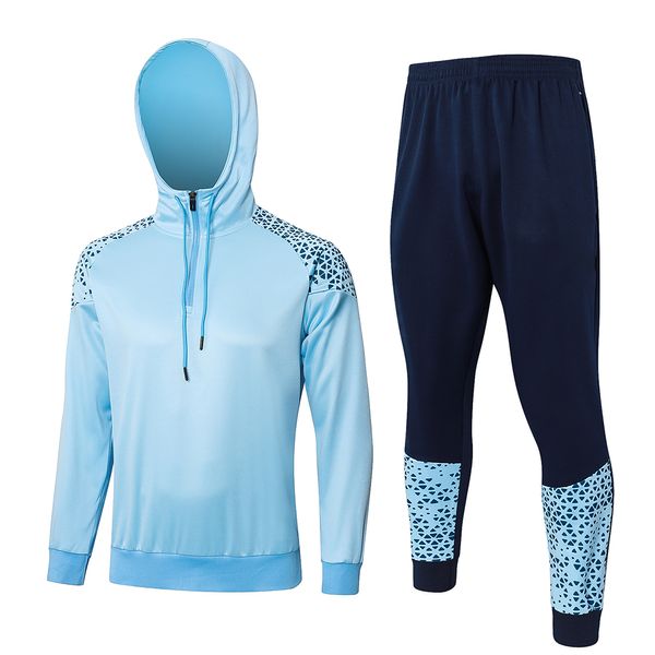 2324 Nuove maglie popolari per bambini adulti Maglie da calcio Kits Man Citys Training con felpa con cappuccio camicia da camicia da uomo vestiti per maniche lunghe giacca per bambini per bambini attrezzatura sportiva per bambini