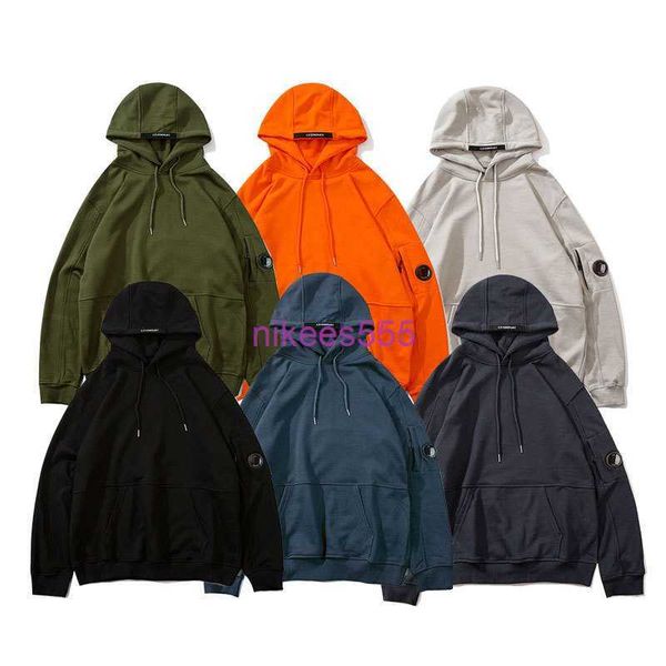 C. p Funzione Pioneer Lens Hooded Sweater Uomo e donna Company Outdoor Casual Cp Goggle Coat