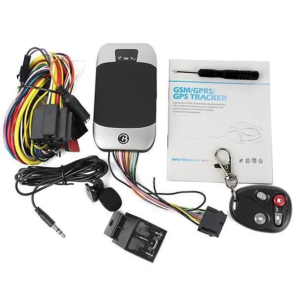 Accessori 303G Localizzatore GPS per veicoli 303F Dispositivi di localizzazione GSM GPS GPRS in tempo reale quad band 303G Sistema di allarme antifurto per la sicurezza dell'auto Web box gratuito