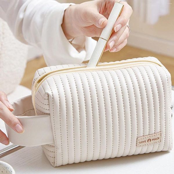 Borse per cosmetici Borsa piccola Custodia con cerniera Borsa da viaggio impermeabile Accessori da toilette Organizzatore Regali di trucco carini per la fidanzata madre