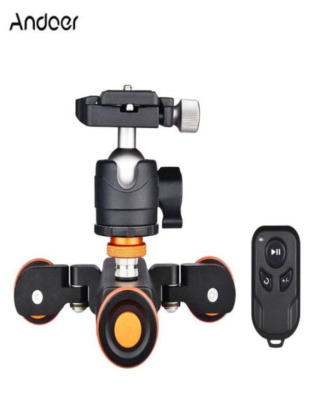 Andoer L4 PRO motorisierte Kamera-Video-Dolly-Pographie mit drahtloser Fernbedienung für DSLR-Kamera-Smartphone7674461