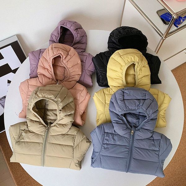 Baby Mädchen Kinder Jacken Daunenmäntel Kleinkind Winterjacken Jungen Mädchen Säugling Weiß Warm Outwear Kinder Klassische Mode Mäntel 0-3 Jahre K2Rk #