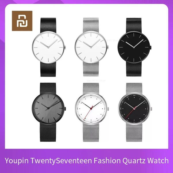 Controllo nuovo originale Youpin TwentySeventeen luminoso orologio al quarzo moda impermeabile elegante acciaio 316L migliori marche di orologi per uomo donna