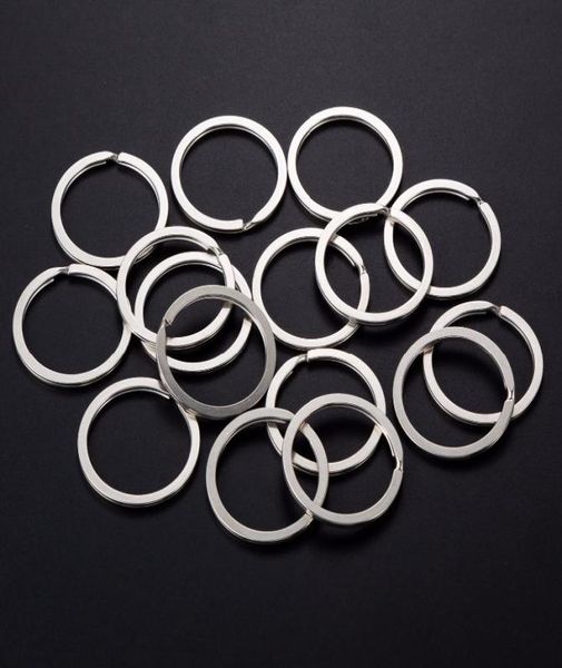 1000 stuks zak 30 MM platte splitring connectoren ijzer zilver antiek brons sleutelhangers cirkel voor sleutelhanger DIY maken vinden accessoire5523348