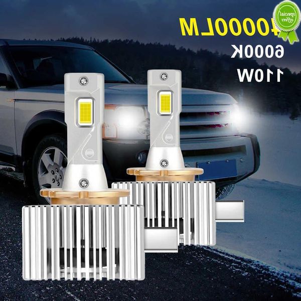 Eletrônica carro novo carro d1s d2s d3s d4s d5s faróis led lâmpadas 110w 40000lm lâmpadas automáticas canbus twosided d1r d2r d3r d4r lâmpada do carro 1 1 xenon h