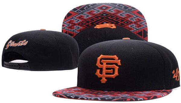 2018 sport Giants cappello da baseball SF Cap Ricamo migliaia di stili outlet snapback Snapbacks regolabili Cappello sportivo Drop Ship 0013703599