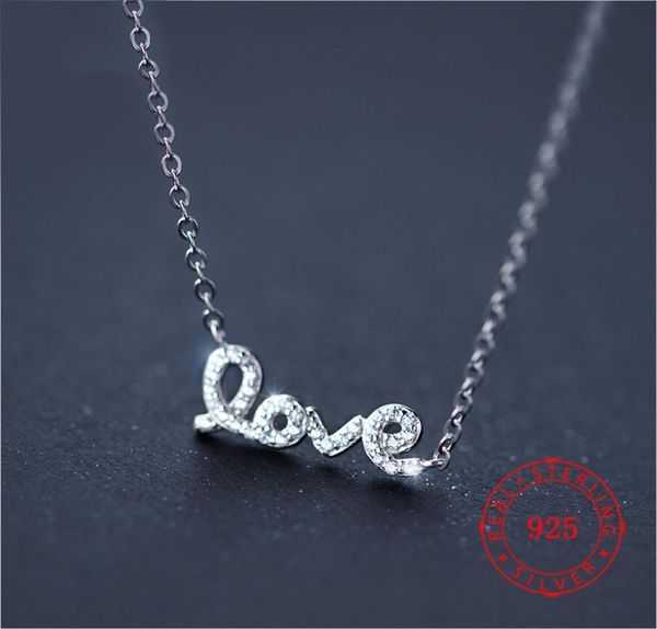 Mix Design Collana di San Valentino con lettera d'amore pendente gioielli stile romantico per accessori da donna dichiarazione di moda gioiello4964361