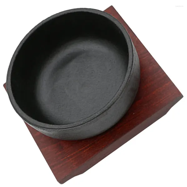 Ensembles de vaisselle Bibimbap bol en fonte Cuisine coréenne accessoire japonais accessoire de service multifonction Ramen