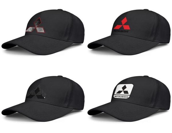 Mitsubishi Distressed Electric Cars Logo für Herren und Damen, verstellbares Trucker-Cap-Design, blanko, niedliche, einzigartige Baseballmützen, Logo Wallpape4951245