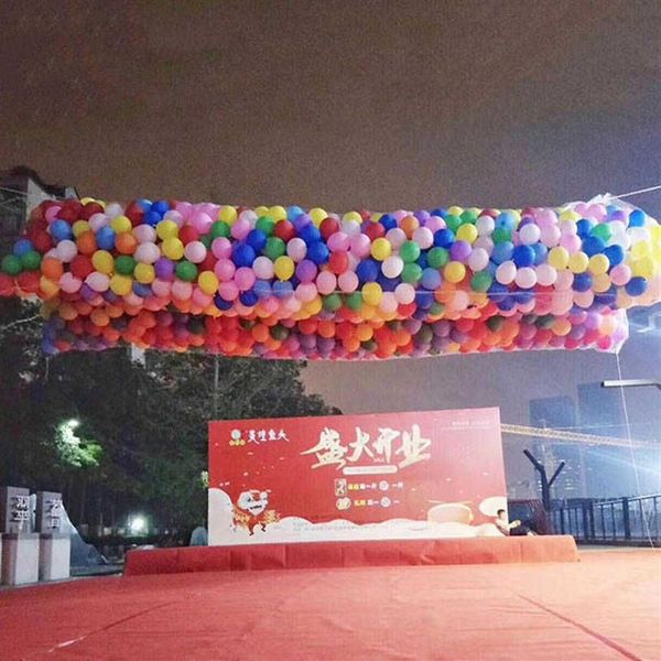 Rete per caduta di palloncini decorazione per festa di nozze decorazione per palloncini a sorpresa produzione oggetti di scena dimensioni personalizzabili 2106102765