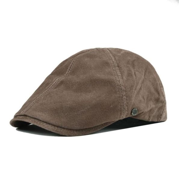 Voboom замшевые кожаные плоские шапки Newsboy Cap Men Women Frosted Nubuck Pigskin Hat Gatsby Baker Hat с подкладкой 153 20121660091882780513