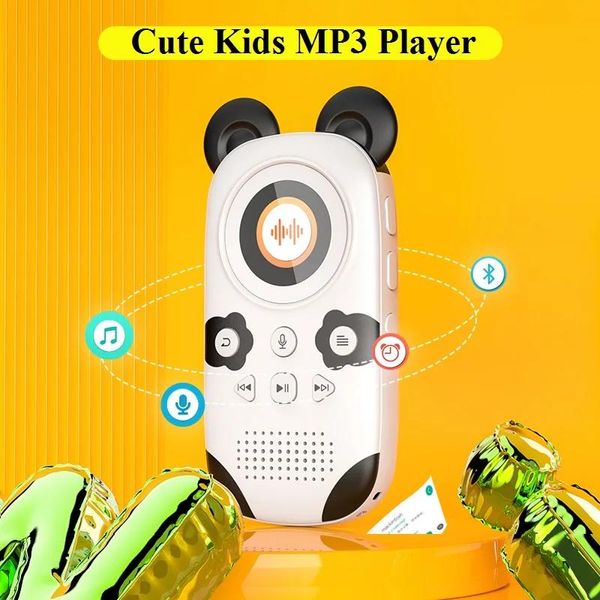 Alto-falantes RUIZU X30 X31 Cute Kids MP3 Player Bluetooth 5.0 com alto-falantes Criança Walkman Portátil Lossless HiFi Music Player FM / Despertador