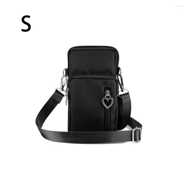 Akşam çantaları kadınlar seyahat oxford kumaş hediye ayarlanabilir kayış günlük büyük kapasiteli bileklik cüzdan mini messenger açık crossbody telefon çantası