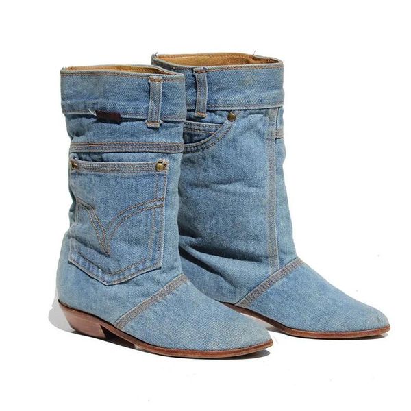 BOTAS BOTAS BOTAS CASUAL DE BOTAS CASUAL JEANS COUROMENTO NOVO