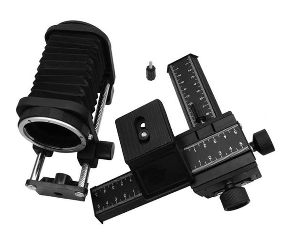 Soffietto di estensione per fotocamera DSLR Canon Guida scorrevole per messa a fuoco macro a 4 vie5765967