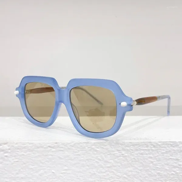 Солнцезащитные очки 2023 KUB P13, оригинальные прочные, сделанные в Германии, мужские и женские ацетатные солнцезащитные очки UV400, стильные солнечные очки с пружинным шарниром