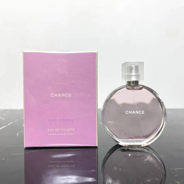 Mulheres Perfumes CHANCE Anti-Transpirante Desodorante Spray 100ML EDT Natural Colônia Feminina 3.4 FL.OZ EAU DE TOILETTE Fragrância de perfume de longa duração para presente